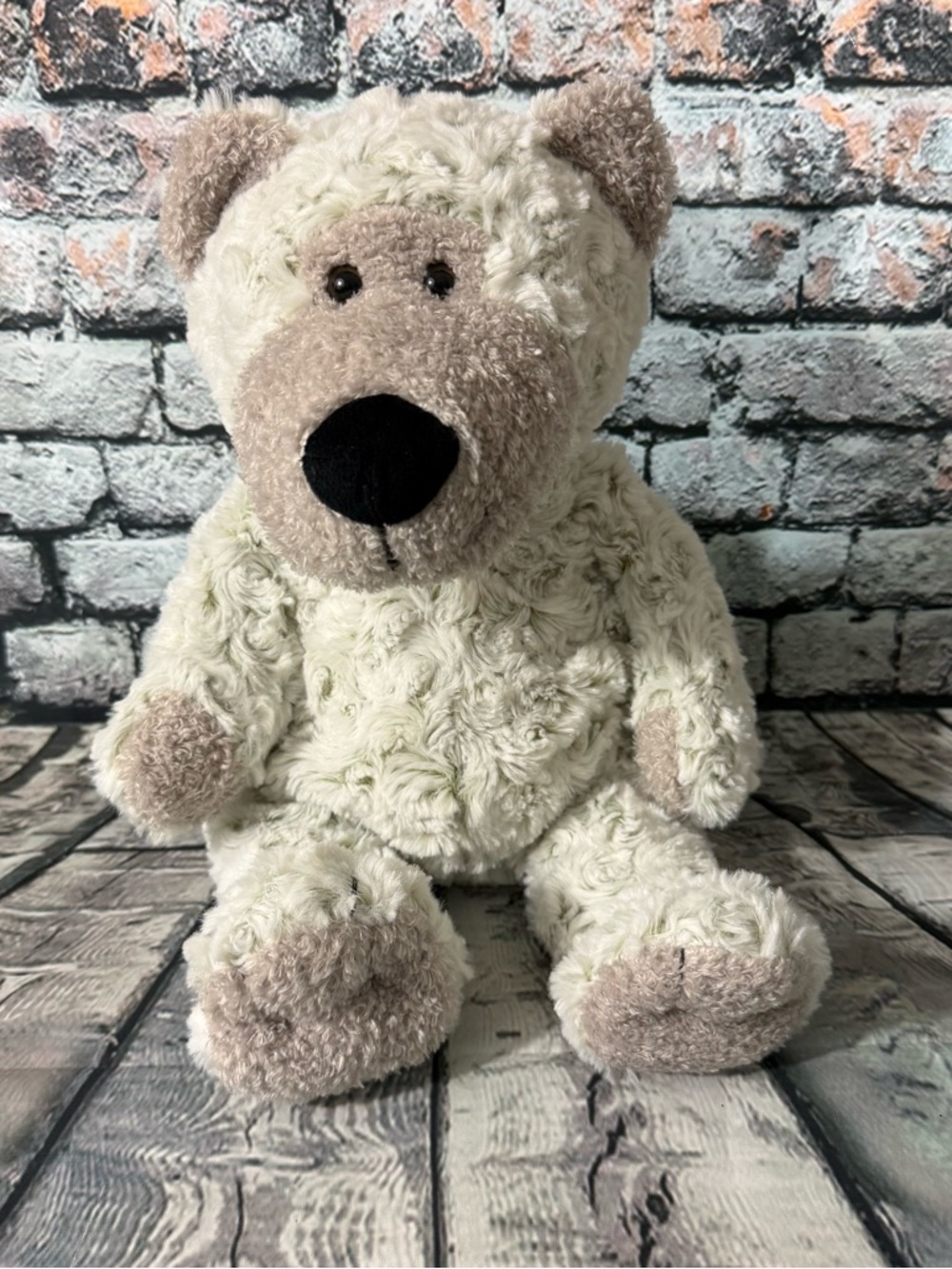 Melissa & Doug “Greyson” Soft Swirl 15” Plush Bear Cuddle Toy #7720 (PL-22)
